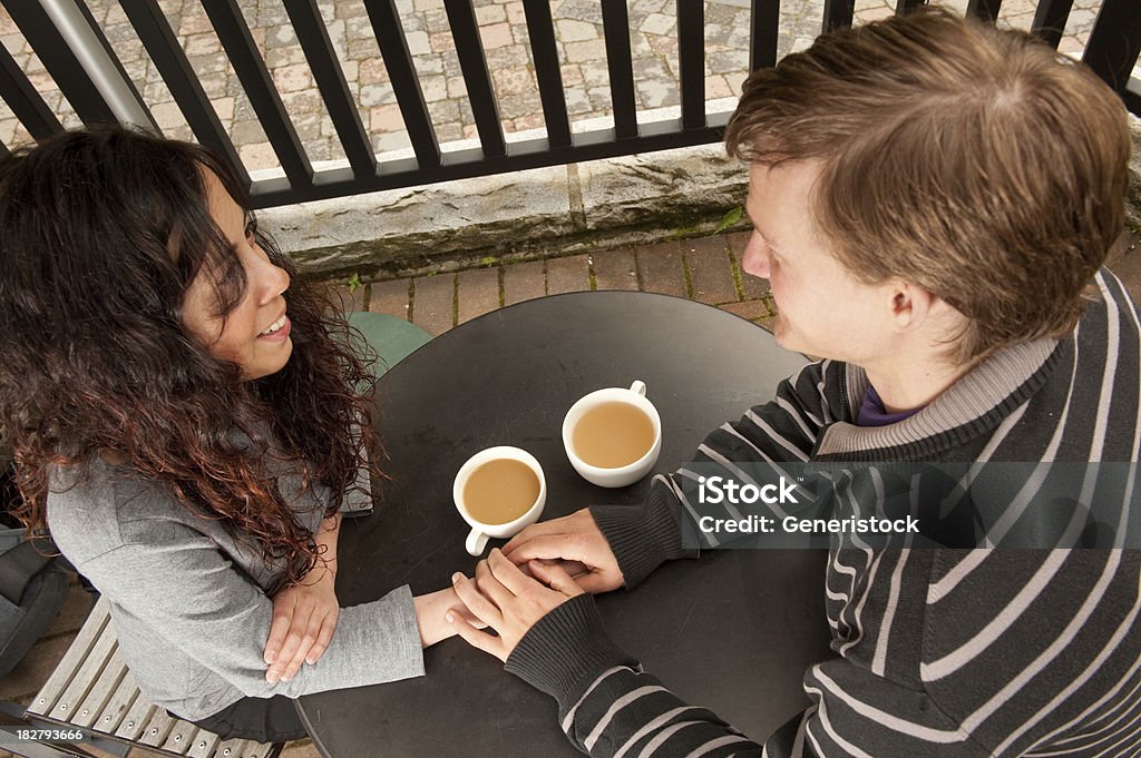 Kaffee-Datum - Lizenzfrei Luftaufnahme Stock-Foto