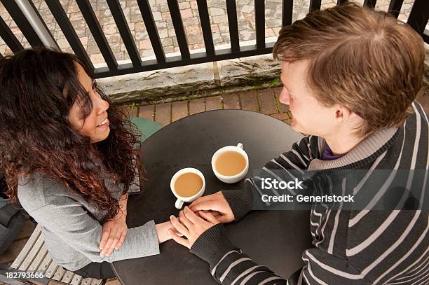 Kaffeedatum Stockfoto und mehr Bilder von Luftaufnahme - Luftaufnahme, Offizielles Treffen, Ansicht aus erhöhter Perspektive