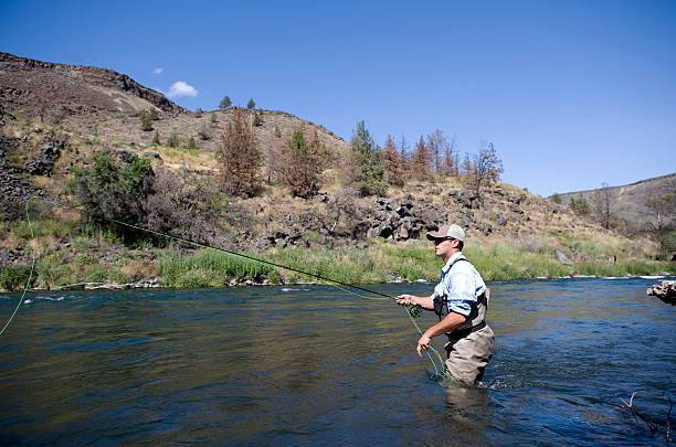 istock Fly Fishing Oregon 182794438