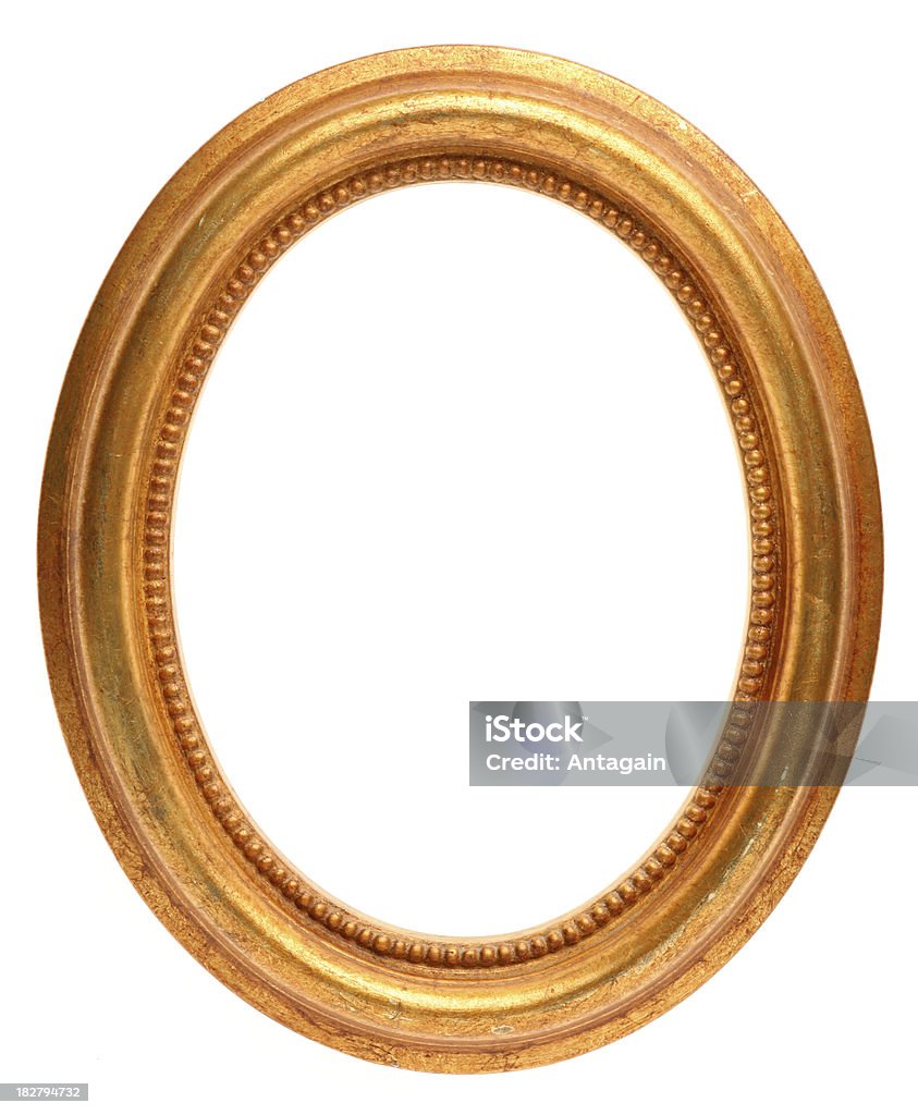 Ouro Moldura de Quadro - Royalty-free Dourado - Cores Foto de stock