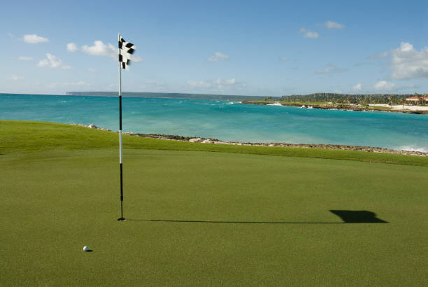 istock Tropical Oceanside Golf Course, Punta Cana, Dominican Republic 182795027