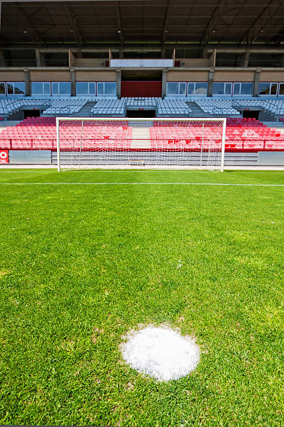 istock Goal at the soccer field. 182795251