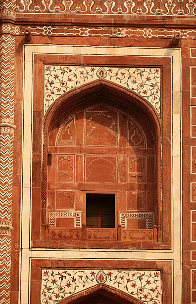 entrada de taj arquitectura - marble geometric shape spirituality travel destinations fotografías e imágenes de stock