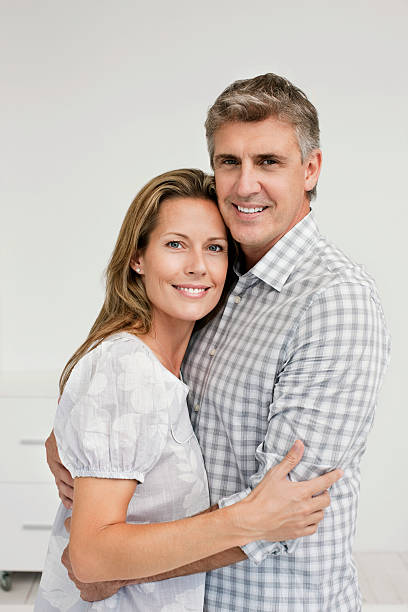 istock Man and Woman Embracing 182796269