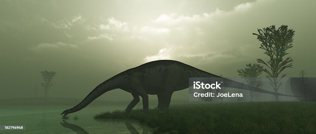 Apatosaurus - Lizenzfrei Brontosaurus Stock-Foto