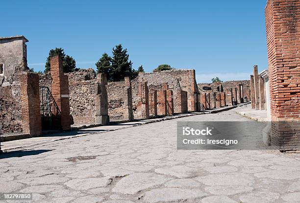 Rovine Di Pompei - Fotografie stock e altre immagini di Antico - Condizione - Antico - Condizione, Archeologia, Architettura