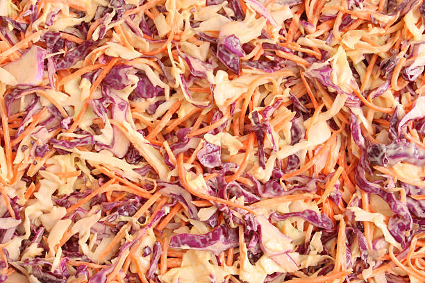 istock Coleslaw salad backround 182798076