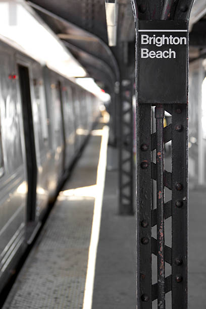 istock Brighton Beach Train Station in Brooklyn, NY 182798426