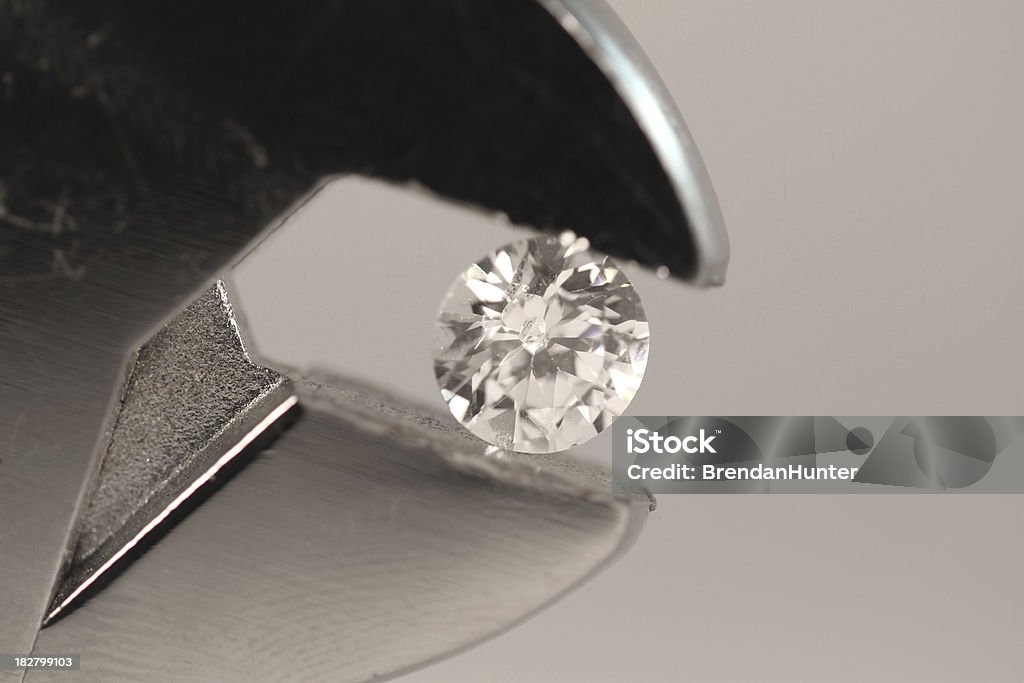 Diamond in branche - Foto stock royalty-free di Diamante