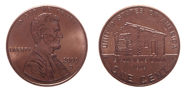 istock Lincoln Log Cabin Penny 182799908