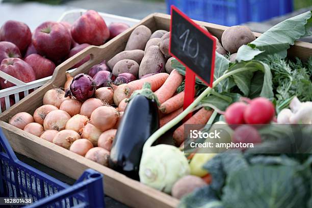 Farmers Mercato - Fotografie stock e altre immagini di Agricoltura - Agricoltura, Alimentazione sana, Ambientazione esterna