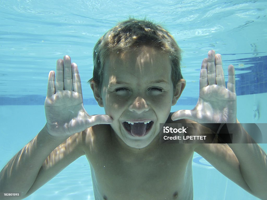 Unterwasser-Kinder - Lizenzfrei Aktivitäten und Sport Stock-Foto