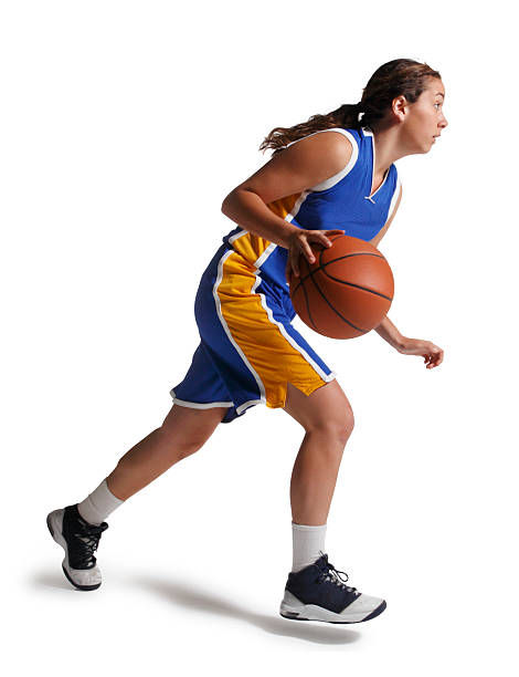 dribbler de basket - womens basketball photos et images de collection