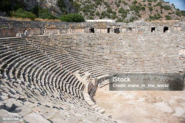Teatro Romano Myra Turchia - Fotografie stock e altre immagini di Anatolia - Anatolia, Anfiteatro, Archeologia