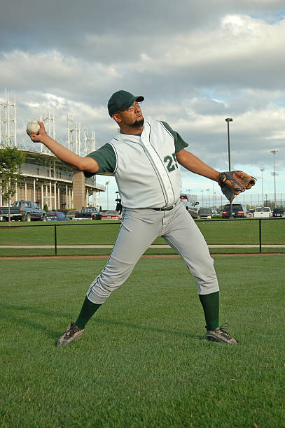 ballplayer ブランケットのボール - baseball spring training baseballs sports glove ストックフォトと画像