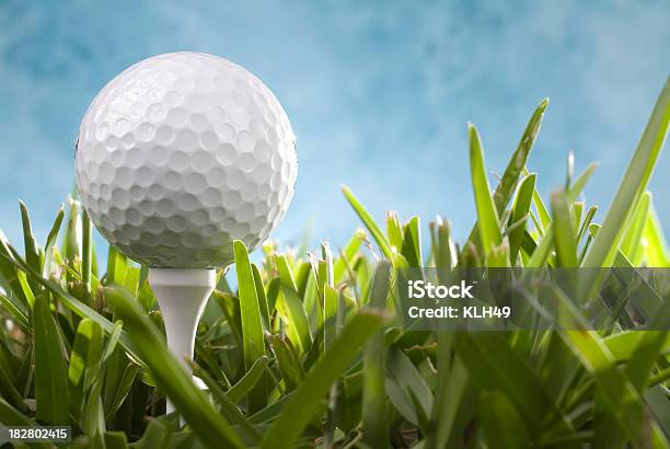 Foto de Bola De Golfe e mais fotos de stock de Bola - Bola, Bola de Golfe, Covinha