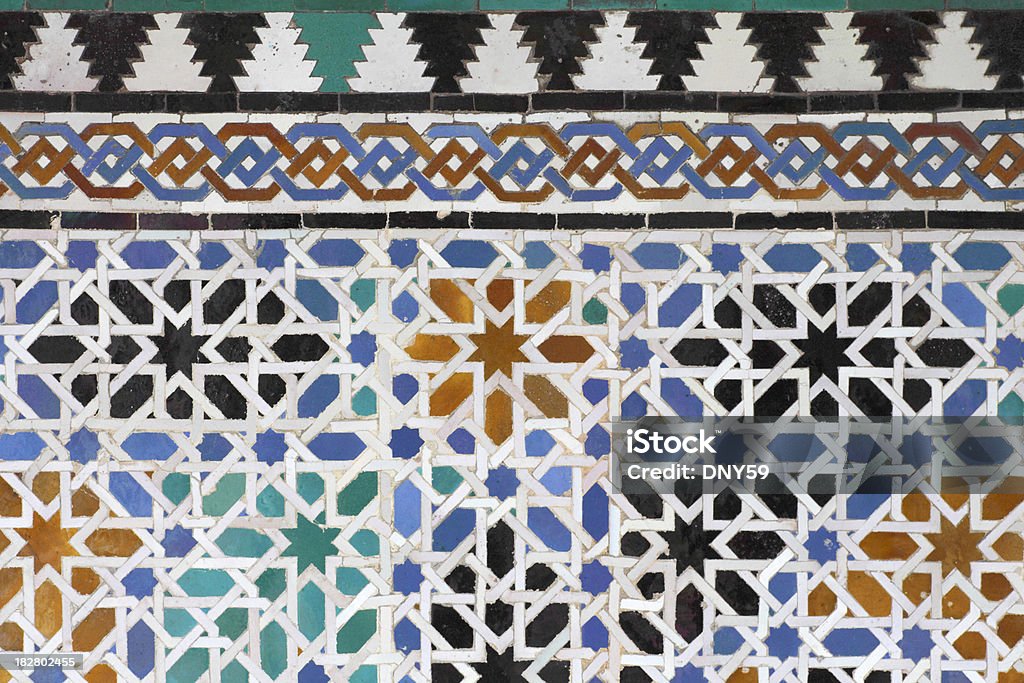 Piastrelle moresco - Foto stock royalty-free di Andalusia