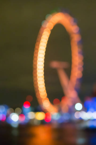 istock Blurred image of Ferris Wheel, Bokeh background 1828030392