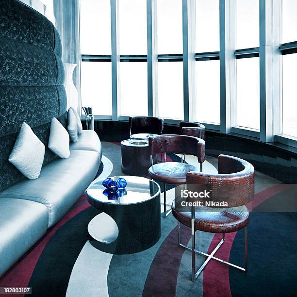 Luxusbar Lounge Stockfoto und mehr Bilder von Abflugbereich - Abflugbereich, Luxus, Hotel