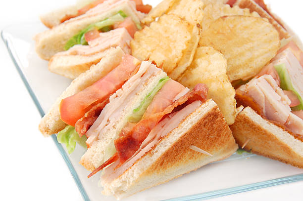 istock Turkey Club Sandwich 182803536