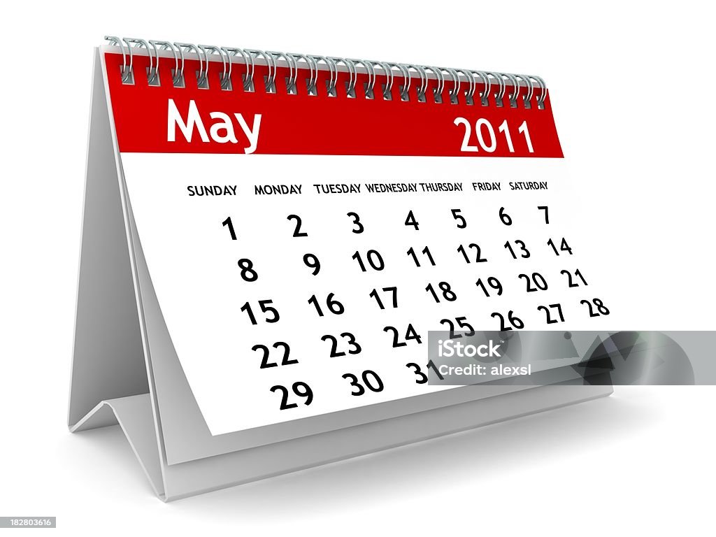 2011 年 5 月のカレンダーシリーズ - 2011年のロイヤリティフリーストックフォト