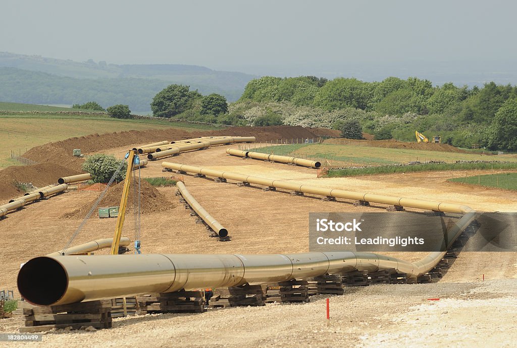 Gás de projetos de construção - Foto de stock de Cano royalty-free