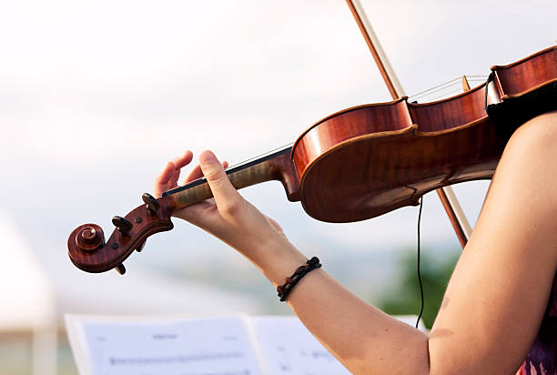 istock Action violinist, live musician 182804733