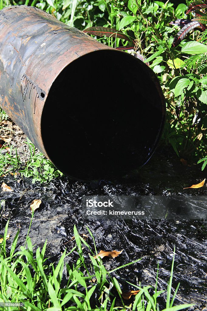 Oil spill drum Umweltverschmutzung Umweltkatastrophe - Lizenzfrei Erdöl Stock-Foto