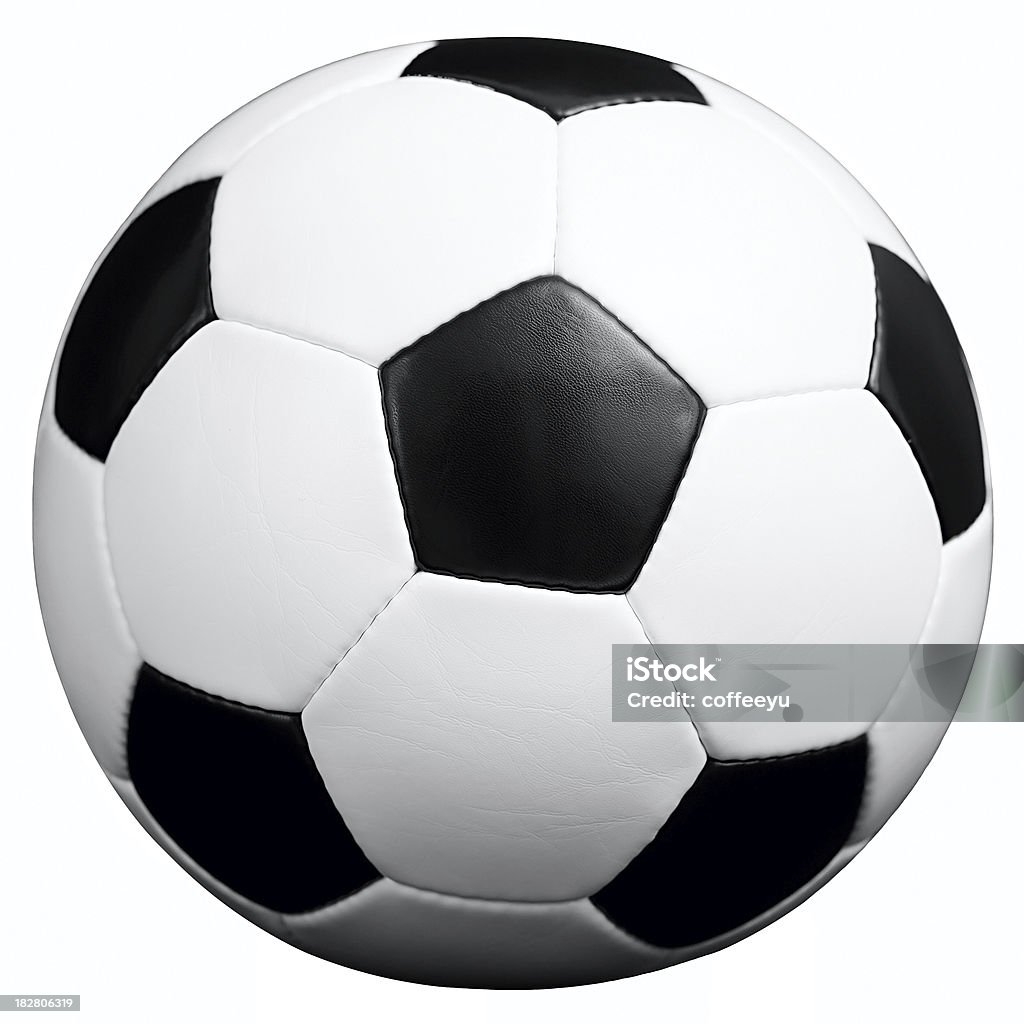 Bola de futebol Traçado de Recorte - Royalty-free Bola de Futebol Foto de stock
