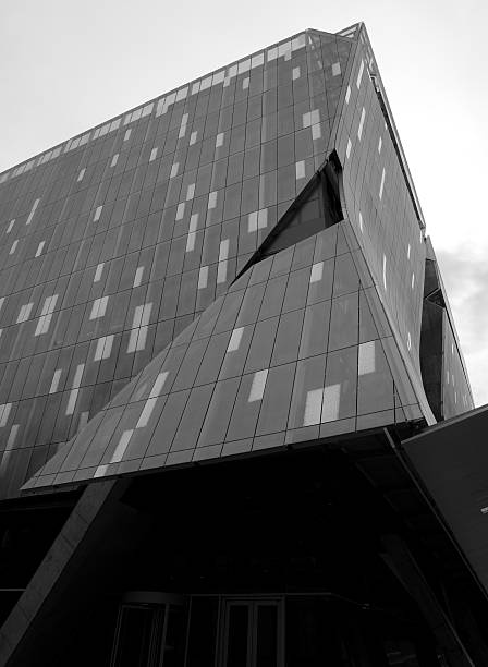istock New York Architecture Black and White Series: Modern Building 182806500