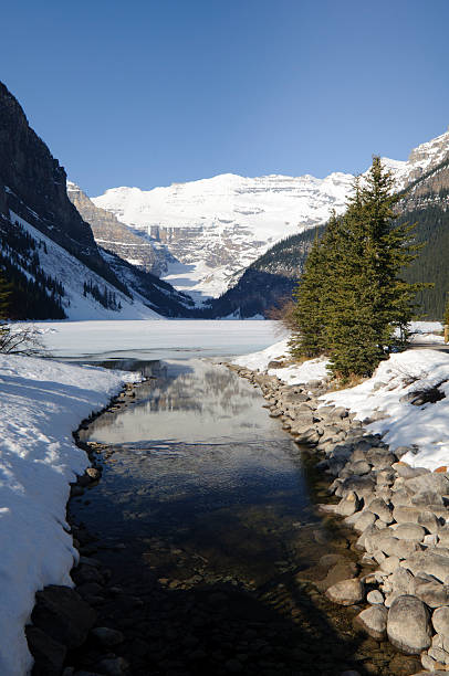 istock Lake Louise in winter 182806600