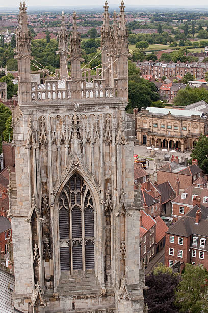 istock Aerial View of West End York Minster 182806879
