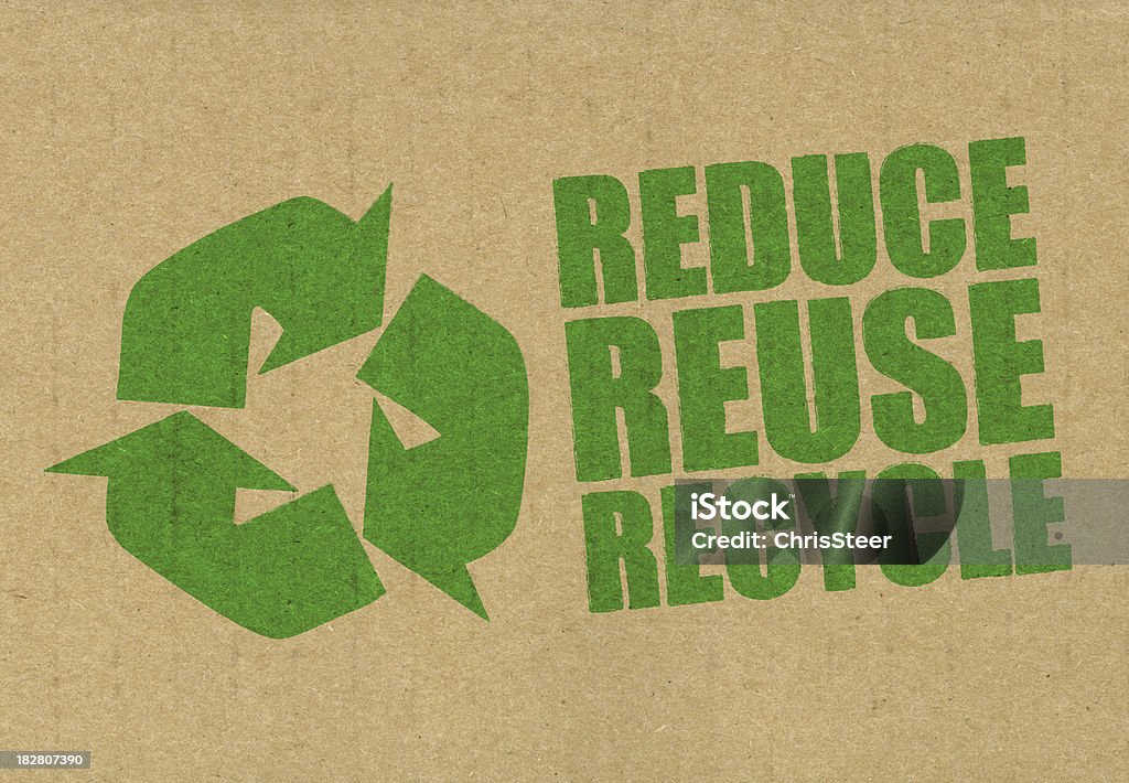 Reduzir reutilização, reciclagem - Foto de stock de Reciclagem royalty-free