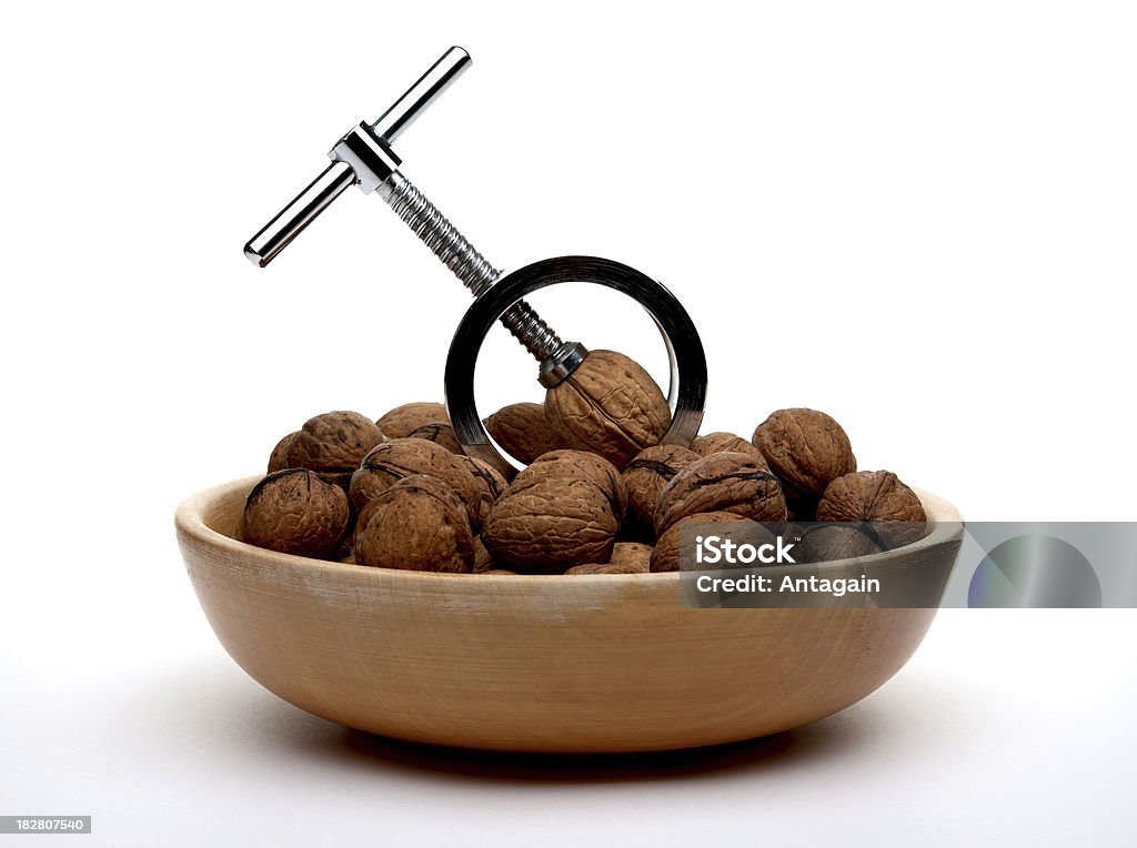Орех печенье и орех - Стоковые фото Без людей роялти-фри