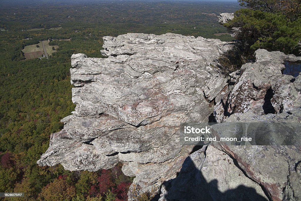Carolina do Norte de Outono a pendurar Rock State Park - Royalty-free Montanhas Blue Ridge Foto de stock