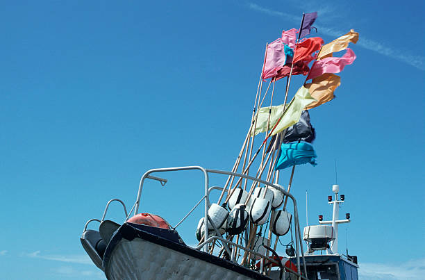 istock Fishing boat's bow 182807653