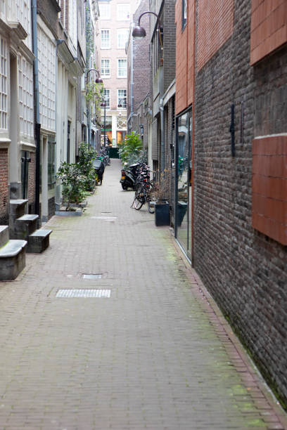 istock Alley between old city buildings 1828078900
