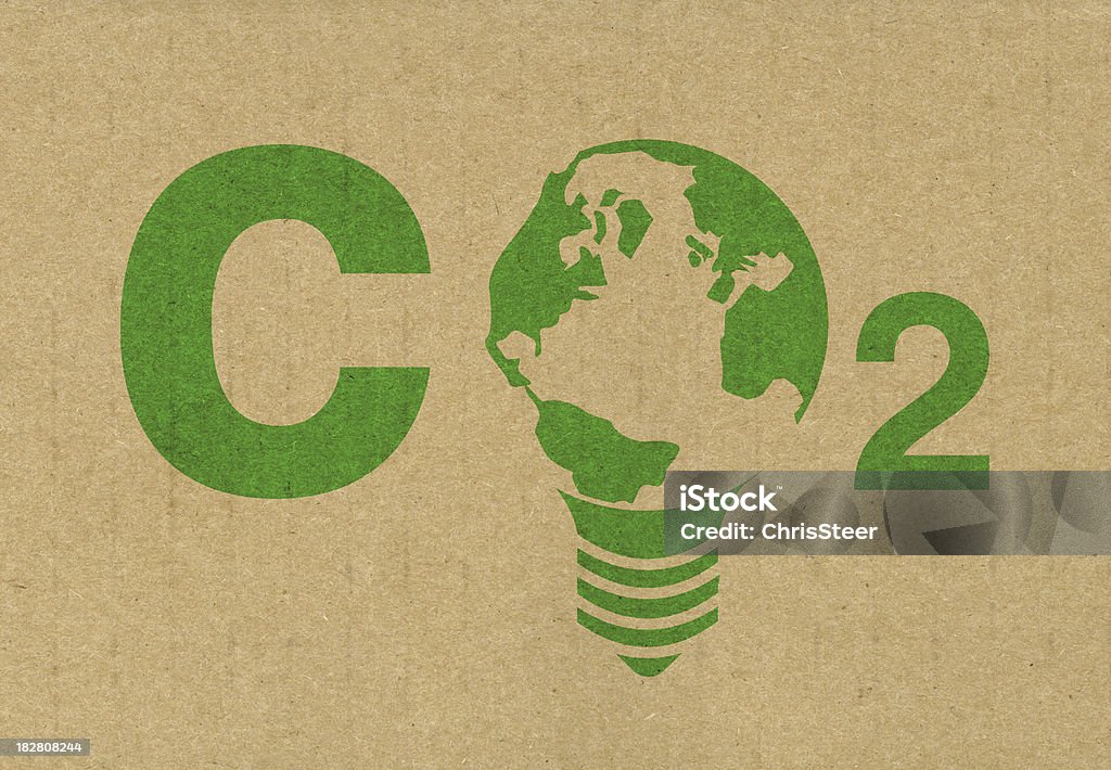 Redução das emissões de CO2 - Royalty-free Alterações climáticas Foto de stock