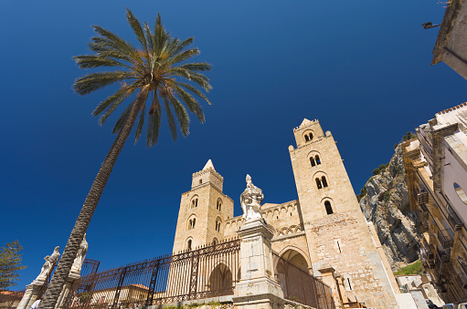 Cathedral in Cefalu (Palermo province, Sicily, Italy)