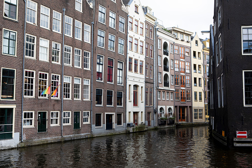 Architecture in the centre of Amsterdam