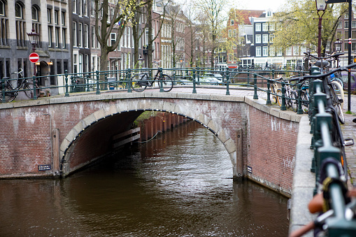 Typical scene in Amsterdam
