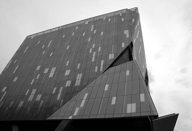istock New York Architecture Black and White Series: Modern Building 182808972
