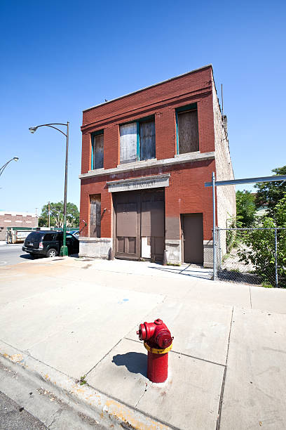 istock Abandoned Victorian Fire Station in Chicago 182810206