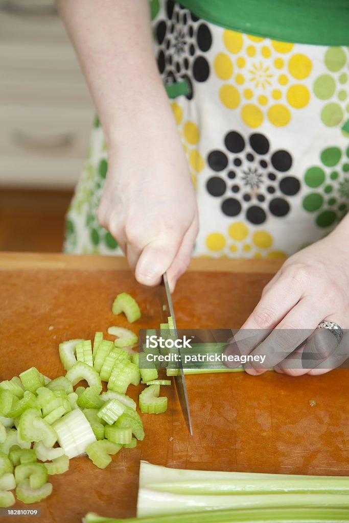 Hacken Sellerie - Lizenzfrei Abnehmen Stock-Foto