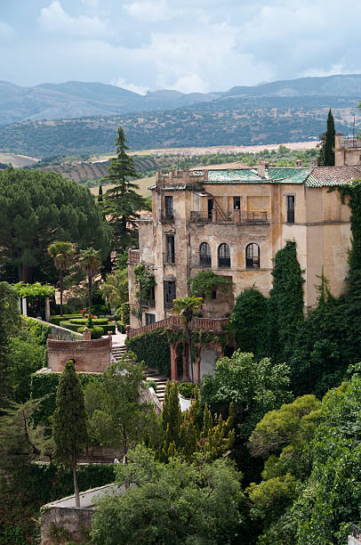 istock Luxury Spanish Villa and Gardens in the Mountains 182811294