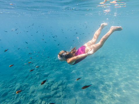 Little Girl in The Sea