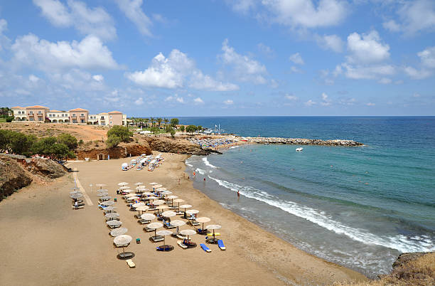 istock Beach at Panormo, Crete, Greece 182812906