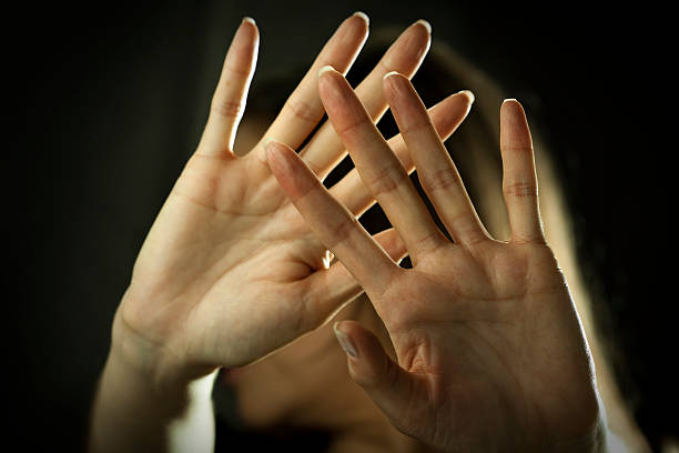 istock Woman defending herself from attack 182813060