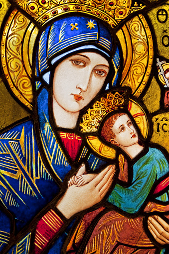 Vitrales-Mary y Jesus photo
