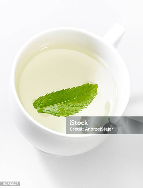 Verde Hortelã Chá - Fotografias de stock e mais imagens de Bebida - Bebida, Chá - Bebida quente, Chá de Ervas